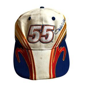 Napa Racing NASCAR #55 Michael Waltrip MWR Hat Chase Authentics Thrashed Stained